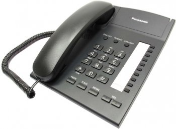 Стационарный телефон Panasonic KX-TS2382RUB <Black>