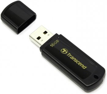 Накопитель USB Transcend <TS16GJF350> JetFlash 350 USB2.0 Flash Drive 16Gb (RTL)