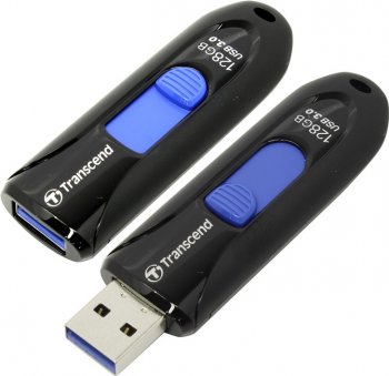 Накопитель USB Transcend <TS128GJF790K> JetFlash 790 USB3.0 Flash Drive 128Gb (RTL)