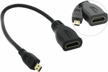 Переходник 5bites <BC-HDM2AF> кабель-HDMI F -> microHDMI M