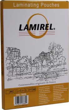 Пленка для ламинирования Lamirel А4, 75мкм, 100 шт. (LA-78656)