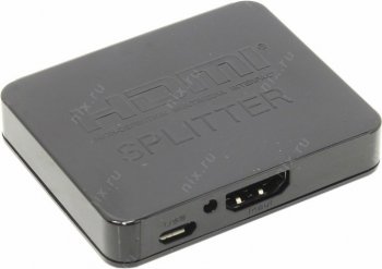 Разветвитель видеосигнала Orient <HSP0102HL> HDMI Splitter (1in -> 2out)
