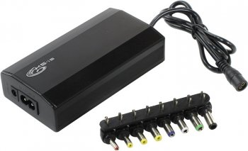 Адаптер питания для ноутбука KS-is Duazzy KS-272 (12-24V, 100W)+8 сменных разъёмов питания +авто.адаптер