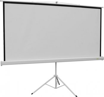 Экран для проектора Cactus 124.5x221см Triscreen CS-PST-124x221 16:9 напольный рулонный белый
