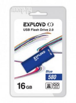 Накопитель USB 16Gb - Exployd 580 EX-16GB-580-Blue