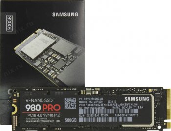 Твердотельный накопитель (SSD) Samsung SSD 500Gb 980 PRO M.2 MZ-V8P500BW