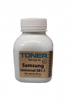 Тонер White Toner для Samsung Universal, Bk, 80 г, (SB1.1)