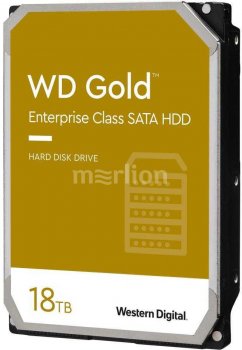 Жесткий диск WD Original SATA-III 18Тб WD181KRYZ Server Gold (7200rpm) 512Mb 3.5"