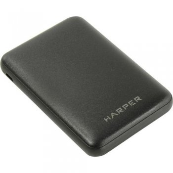 Портативный аккумулятор HARPER <PB-5001 Black> (2xUSB 2A, 5000mAh, Li-Pol)
