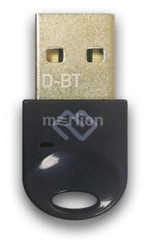 Адаптер Bluetooth Digma D-BT400A 4.0+EDR class 1.5 20м черный