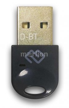Адаптер Bluetooth Digma <D-BT502 Black> 5.0 USB адаптер (Class 1.5)