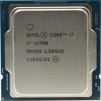 Процессор Intel Original Core i7 11700 Soc-1200 (CM8070804491214S RKNS) (2.5GHz/Intel UHD Graphics 750) OEM