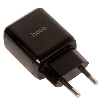 Зарядка USB-устройств HOCO N6 Charmer QC3.0, 18W, 2xUSB-A, 5V, 3.0A, черный 6931474738950