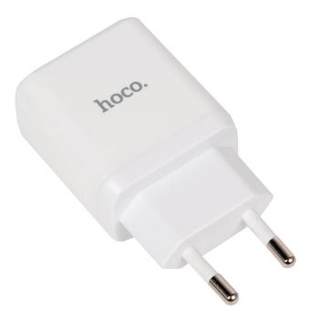 Зарядка USB-устройств HOCO N6 Charmer QC3.0, 18W, 2xUSB-A, 5V, 3.0A, белый 6931474738967