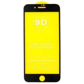 Стекло защитное 5D/9D/10D для iPhone 7 Plus, iPhone 8 Plus, черный
