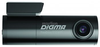 Автомобильный видеорегистратор Digma FreeDrive 510 WIFI черный 1296x2304 1296p 150гр. MS8336N