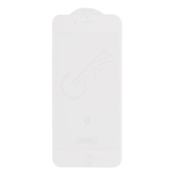 Стекло защитное 3D Remax для Apple iPhone 6, 6S, белый GL-27