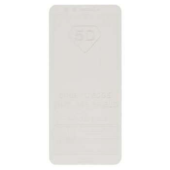 Стекло защитное 3D/5D для Huawei Honor 9 Lite, белый