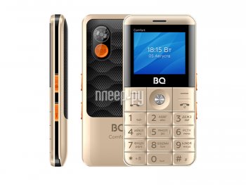 Мобильный телефон BQ 2006 Comfort Gold-Black