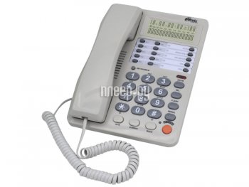 Стационарный телефон Ritmix RT-495 White