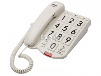 Стационарный телефон Ritmix RT-520 Ivory