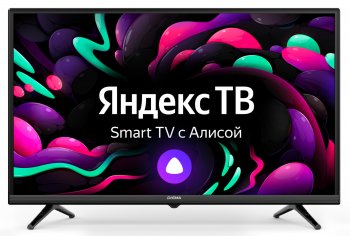 Телевизор-LCD Digma 32" DM-LED32SBB35 Яндекс.ТВ Slim Design черный/черный FULL HD 60Hz DVB-T DVB-T2 DVB-C DVB-S DVB-S2 USB WiFi Smart TV