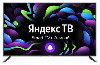 Телевизор-LCD Digma 50" DM-LED50UBB31 Яндекс.ТВ черный 4K Ultra HD 60Hz DVB-T DVB-T2 DVB-C DVB-S DVB-S2 USB WiFi Smart TV