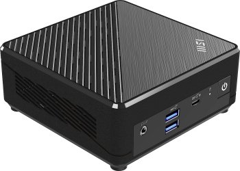 Компьютер MSI Cubi N ADL-018RU slim N200 (1) 4Gb SSD128Gb UHDG Windows 11 Professional GbitEth WiFi BT 65W черный (9S6-B0A911-018)