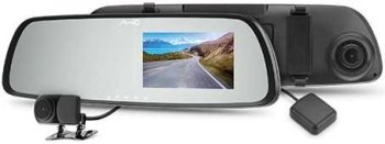 Автомобильный видеорегистратор Mio R47D черный 2Mpix 1080x1920 1080p 135гр. GPS MSC8336