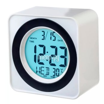 Термометр Perfeo "Bob", белый, (PF-F3616) время, температура [PF_C3743]