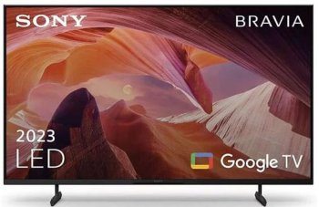 Телевизор-LCD Sony 75" KD-75X80L BRAVIA черный 4K Ultra HD 60Hz DVB-T DVB-T2 USB WiFi Smart TV