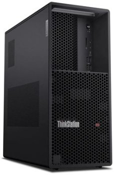 Компьютер Lenovo ThinkStation P3t MT Core i9 13900K (3) 64Gb SSD2Tb A4500 CR Windows 11 Pro GbitEth 750W мышь клавиатура черный (30GS003RRU)