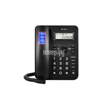 Стационарный телефон teXet TX-264 Black