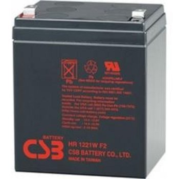 Аккумулятор для ИБП CSB HR1221W (12V 5Ah/21W) клеммы F2