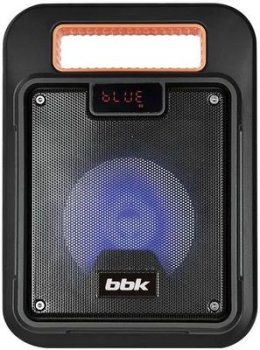 Портативная колонка BBK BTA603 1.0 черный 20Вт портативные
